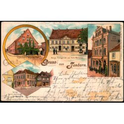 Gruss aus Tondern - S. Mathiesen u/n - Brugt - Slidt !