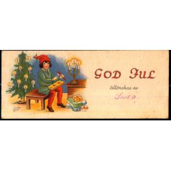 Kartonkort - God Jul - u/n - Brugt
