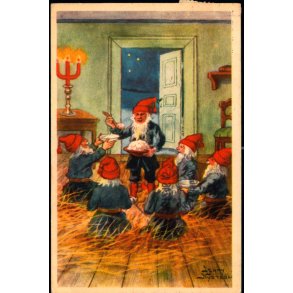 Jenny Nystrm - Visitkortformat - Sagokunst 4605/10 - Brugt