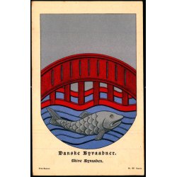 Danske Byvaabner - Skive Byvaaben - Fritz Benzen 60 - Ubrugt