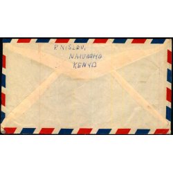 Luftpost Brev fra Kenya til Danmark - 17 - 11 - 49