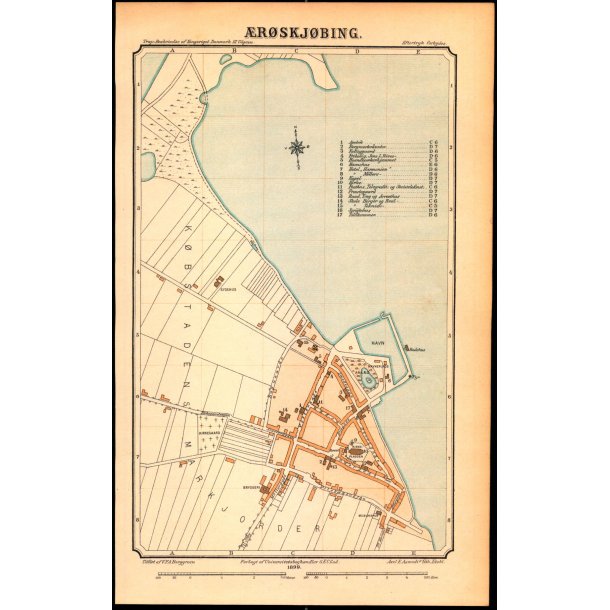 rskjbing - G.E.C. Gad 1899 - 23X15 cm. - Ubrugt