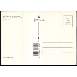 Prins Maurits - Prinsesse Marilene - Holland - Hallmark 191 - Ubrugt