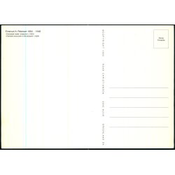 E.A. Petersen "Dramatisk mde i Snestorm" - R. Christensen u/n - Brugt - Stort Kort 21 x15 cm.