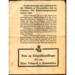 Postkvitering - 1 Pakke 21 - 11 - 1944