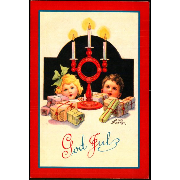 Jenny Nystrm - God Jul - Foldet kort -  524