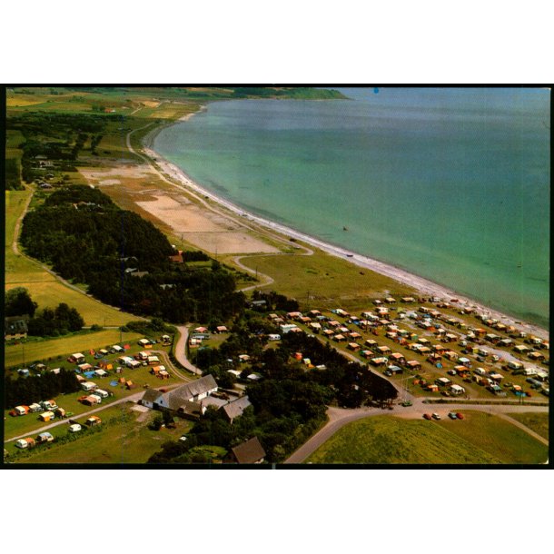 Drby Strand Camping - Luftfoto E.W. Olsson u/n - Ubrugt