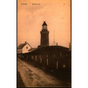 Lemvig - Bovbjerg Fyr - M. Pedersens Papir. u/n - Ubrugt