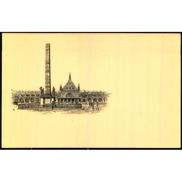 F.Kravl - Hovedbanegrden - L.L.J. u/n - Ubrugt