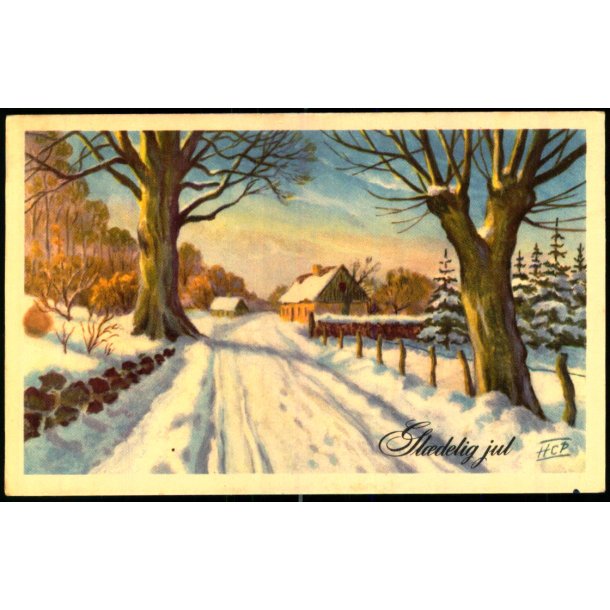 Hans Christian Petersen - Gldelig jul - Serie 77 - Brugt