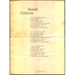 Trykkeriets Historie - Bagside Danskernes Fredssang 