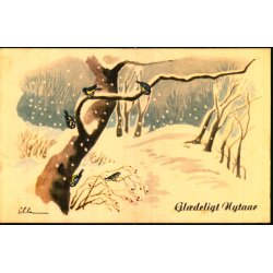 Illa - Gldeligt Nytaar - Eneret Serie 572 - Ubrugt