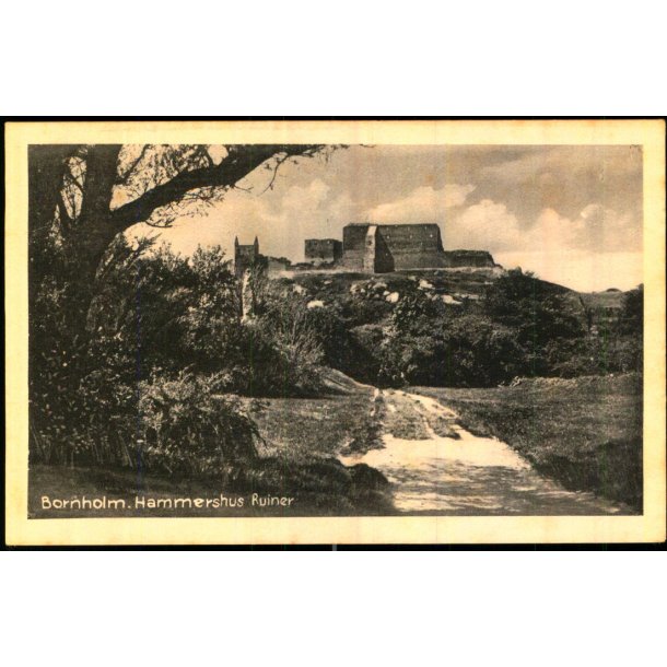 Bornholm - Hammershus Ruiner - 102 - Ubrugt