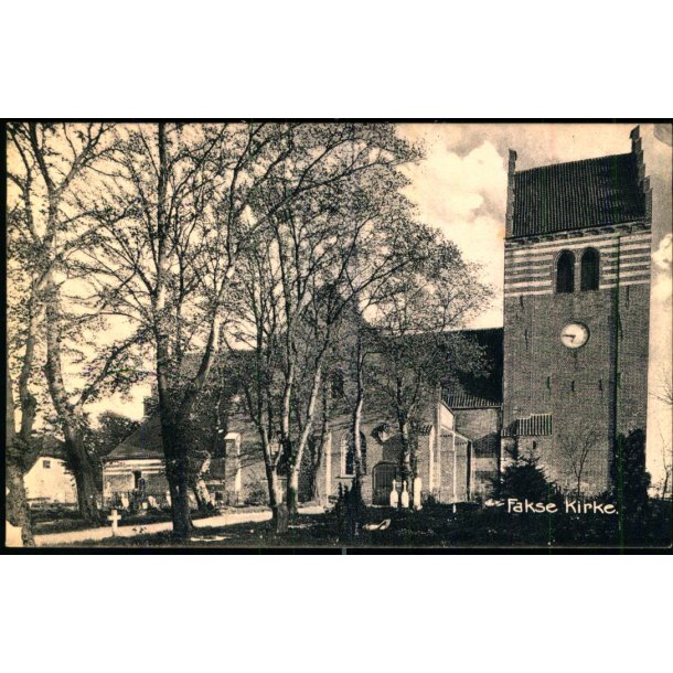 Fakse Kirke - Stender 6680 - Ubrugt
