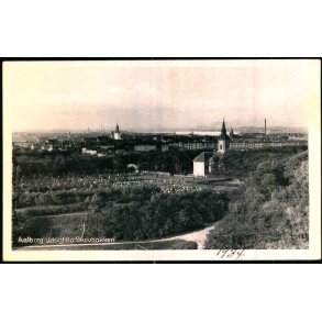 Aalborg - Udsigt fra Skovbakken - Stender Aa. 329 - Ubrugt