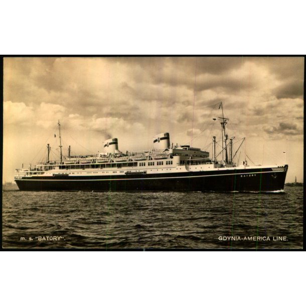 M.S. Batory - Gdynia-America Line - u/n - Ubrugt