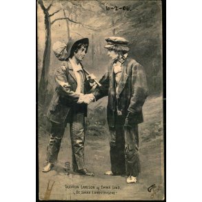 Gudrun Carlson og Emma Lund i 