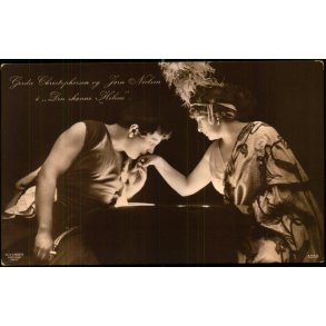 Gerda Christophersen og Jrn Nielsen i Den Sknne Helene - Alex Vincent 1019 - Ubrugt