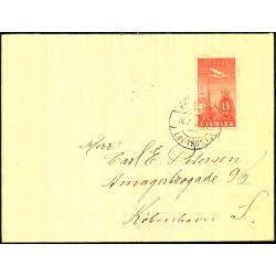 Luftpost Brev fra Danmark 18 - 7 - 1937