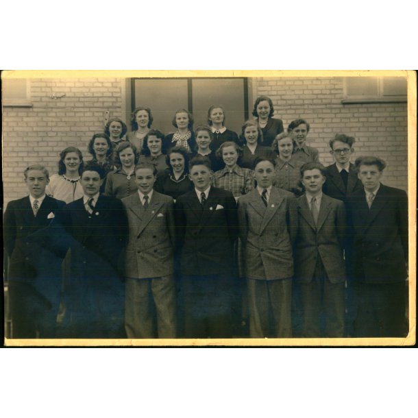 Rasmus Nielsen &amp; S�n - St. hansgade 31 - Ringsted - Afslutning Maj 1950 - Foto