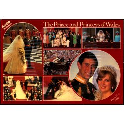 The Prince and Princess Wedding - Audiopostcard  - Ubrugt