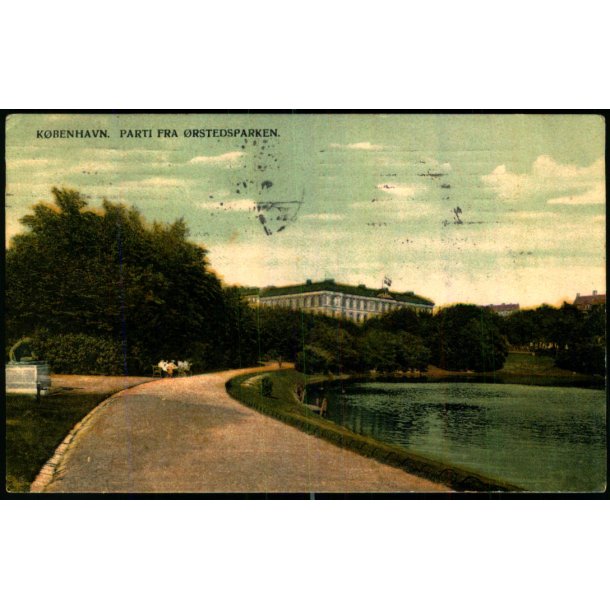 Kbenhavn - Parti fra rstedsparken - C r 3228 - Brugt