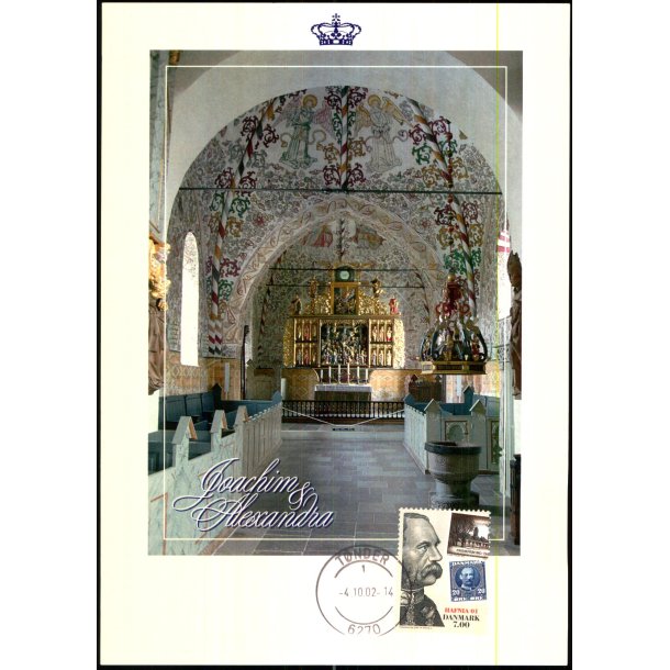 Prins Joachim og prinsesse Alexandra - Mgeltnder Kirke - u/n - Brugt