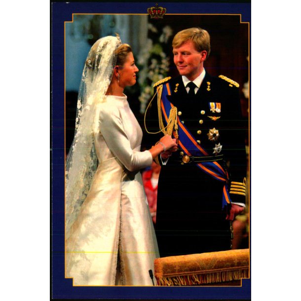 Prins Willem Alexander og Prinsesse Maxinas Bryllup - u/n - Ubrugt