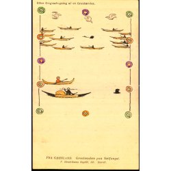 Grnlndere paa Slfangst - F. Henriksen u/n - Ubrugt