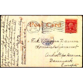 ANHOLT HAVN p Postkort fra USA