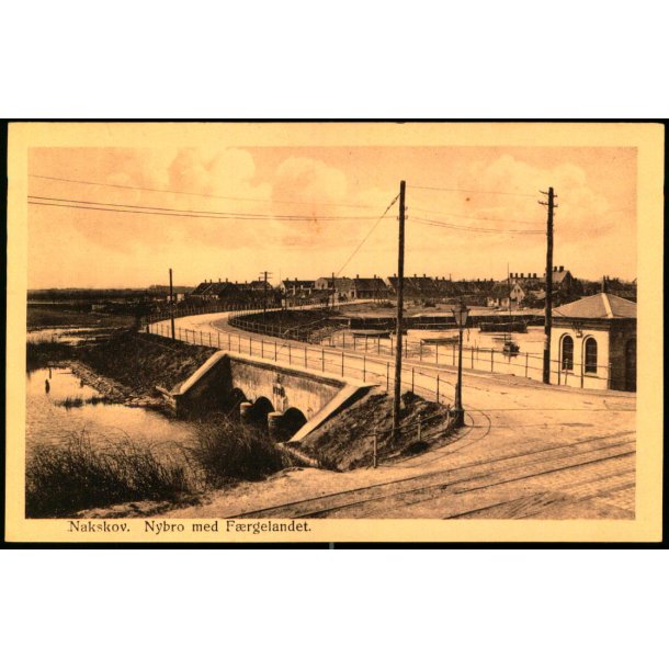 Nakskov - Nybro med F�rgelandet - Thierrrys Bogh. u/n - Ubrugt