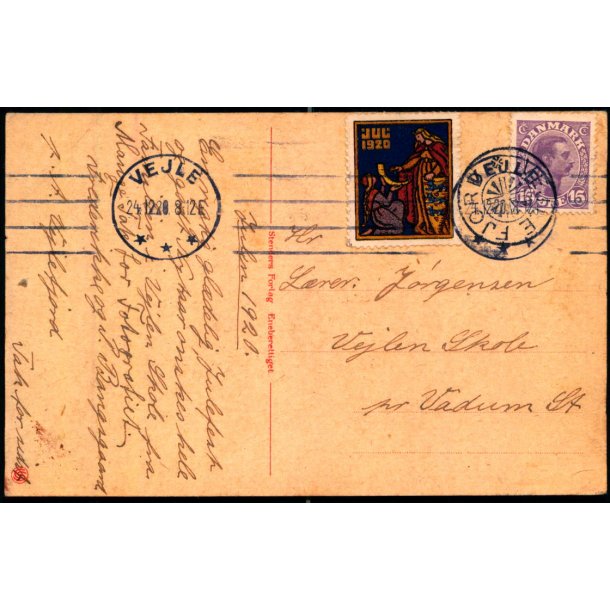 VEJLEFJORD p Postkort