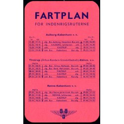 Fartplan for Indenrigsruter - Har vret klbet op !