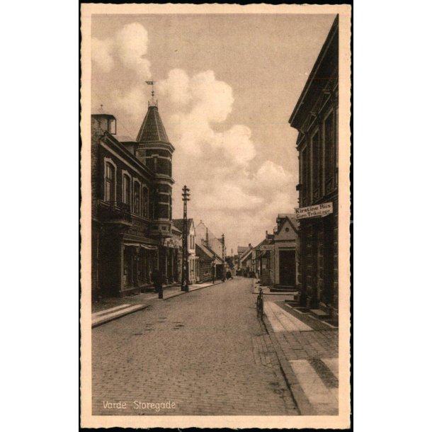 Varde - Storegade - Stender V. 6 - Ubrugt