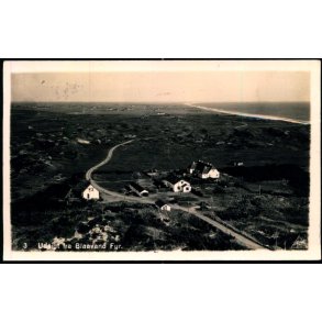 Udsigt fra Blaavand Fyr - Fotokort Pors 3 - Brugt