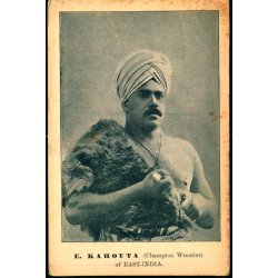 E. Kahouta (Champion Wrestler) of East-India  - u/n - Ubrugt