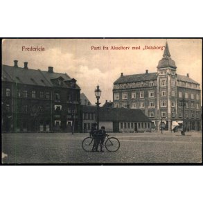Fredericia - Parti fra Akseltorv med Dalsborg - H.C. Wenk u/n - Ubrugt