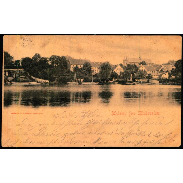 Hilsen fra Haderslev - H.Hansen u/n - Brugt