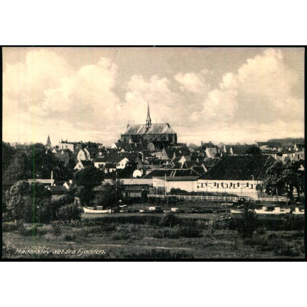 Haderslev set fra Fjorden - I.C.N. 7734 - Ubrugt