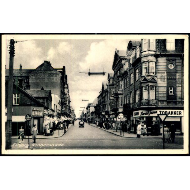 Esbjerg - Kongensgade - C.J.C.  8014 - Brugt