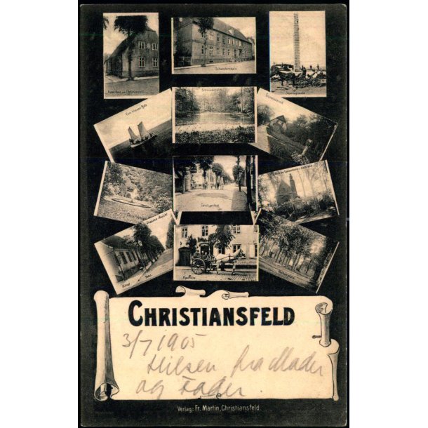 Christiansfeld - Fr. Martin u/n - Ubrugt