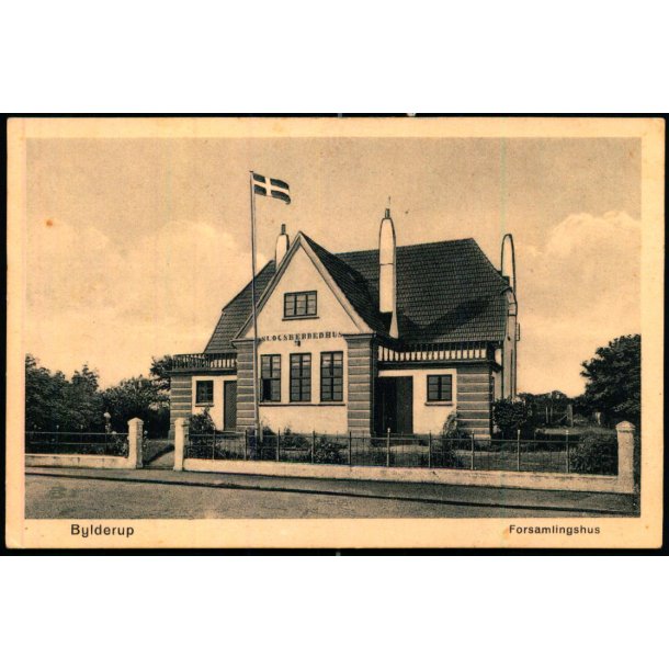 Bylderup - Forsamlingshus - W. Schtzasck 1227 - Ubrugt