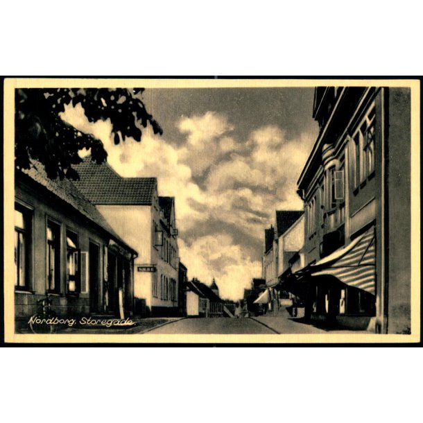 Nordborg - Storegade - Bogh. C. Andersen ?? - Ubrugt - Har v�ret kl�bet op !