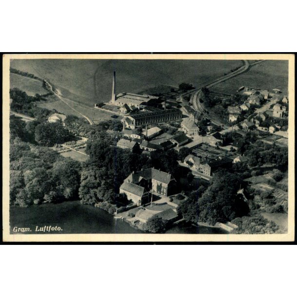 Gram - Luftfoto - Gram Bogh. 12101 - Brugt