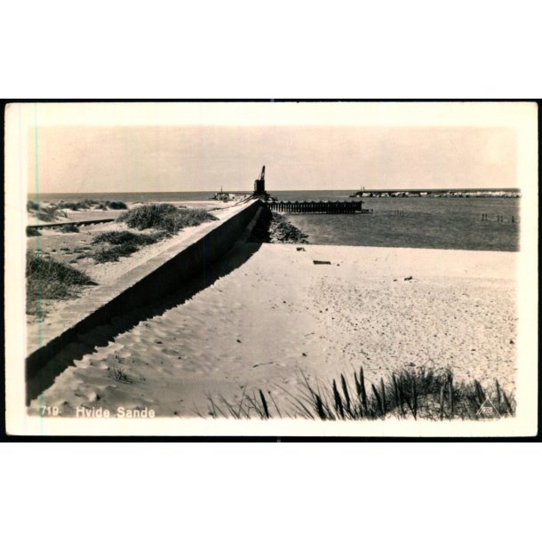 Hvide Sande - Fotokort Pors 719 - Brugt