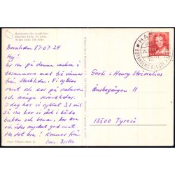 Bornholm - Sct. Ols - Nyker - Nylars - sterlars Rundkirke - W. Dams Bogh. 6111