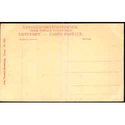 Augusta Blad og Olaf Fnss i Kongen - Alex Vincent 1896 - Ubrugt