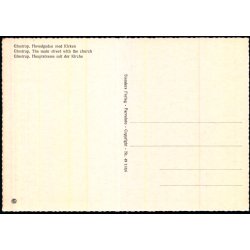 Glostrup - Hovedgaden med Kirken - Stender 49 113/6 - Ubrugt