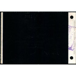 Banepakke DSB/Hads-Ning - Herreds Jernbane  - Flgeseddel - 6 - 4 - 78 - 1x1500 re - Stemplet