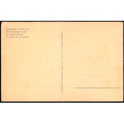 K�benhavn - Kanalparti ved B�rsen - Gr�nlunds Kortforlag 92